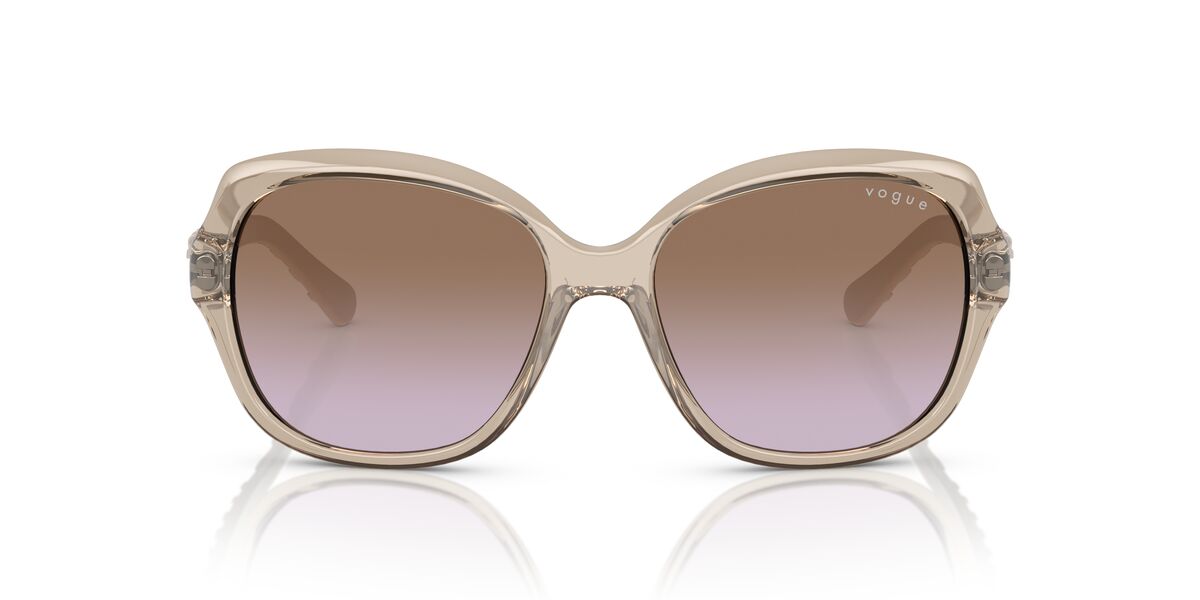 Lentes De Sol Vogue VO2871S Cafe Transparente