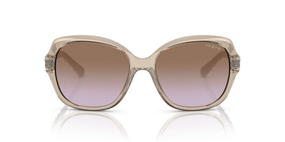Lentes De Sol Vogue VO2871S Cafe Transparente