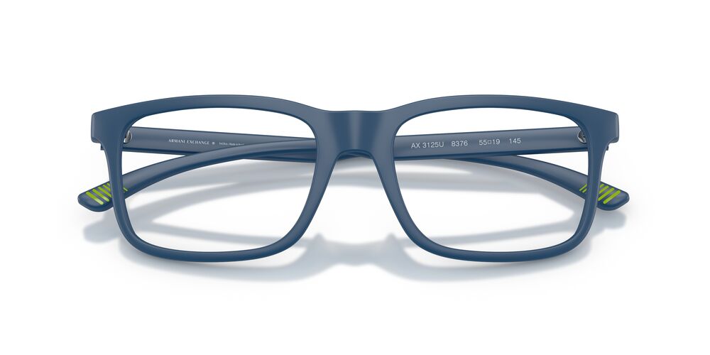 Lentes Oftálmicos Armani Exchange AX3125U Azul Mate