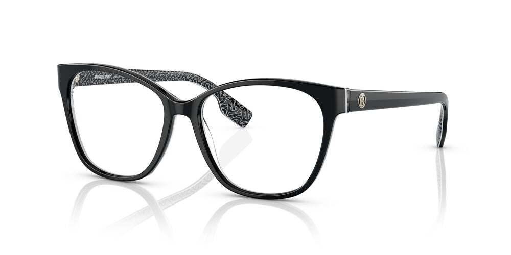 Lentes Oftálmicos Burberry BE2345 Negro/Transparente
