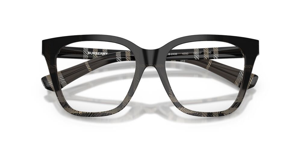 Lentes Oftálmicos Burberry BE2438 Negro/Gris