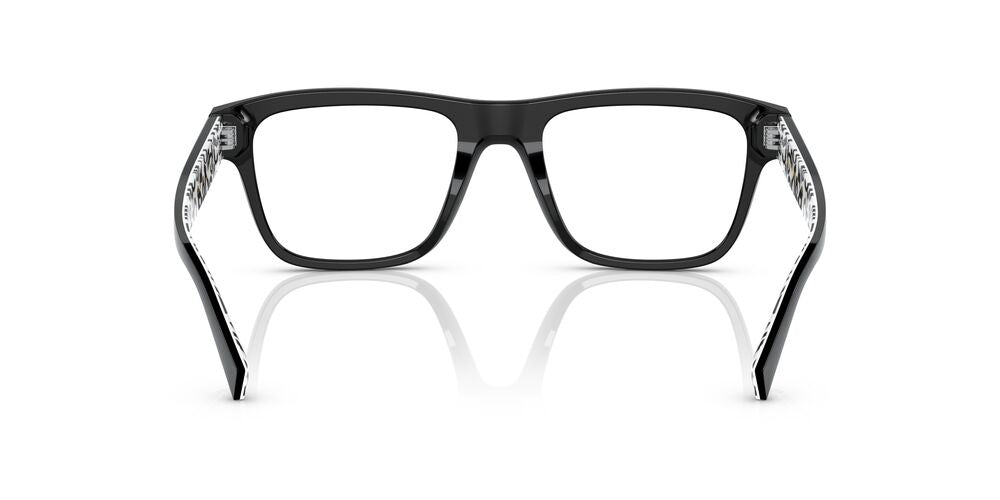 Lentes Oftálmicos Dolce & Gabbana DG3362 Negro/Blanco