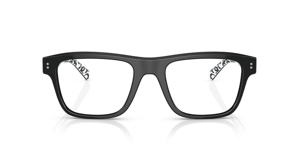 Lentes Oftálmicos Dolce & Gabbana DG3362 Negro/Blanco