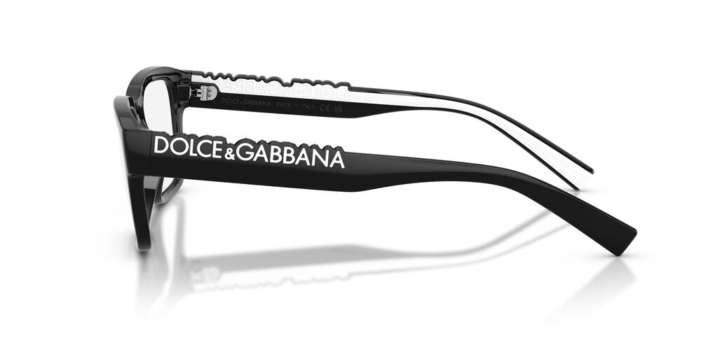 Lentes Oftálmicos Dolce & Gabbana DG5112 Negro/Blanco