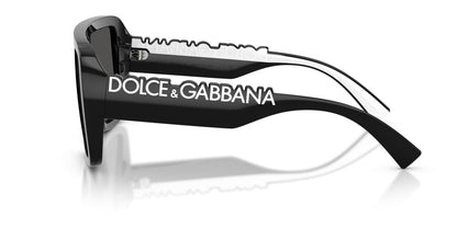 Lentes De Sol Dolce & Gabbana DG6204 Negro/Blanco