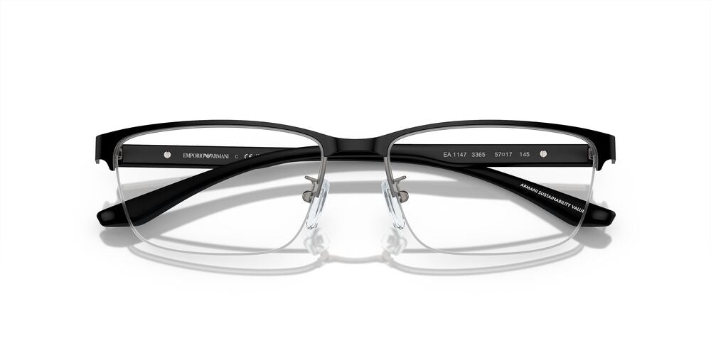 Lentes Oftálmicos Emporio Armani EA1147 Negro Mate