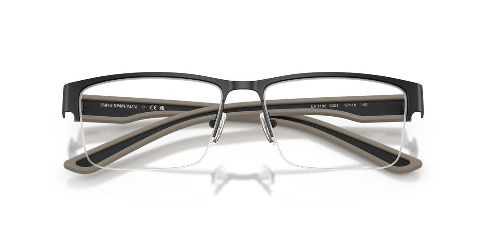 Lentes Oftálmicos Emporio Armani EA1182 Negro Mate