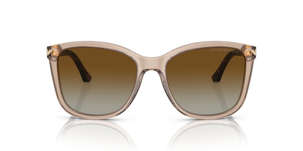 Lentes De Sol Emporio Armani EA4060 Cafe Transparente