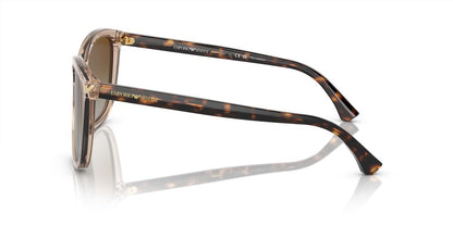 Lentes De Sol Emporio Armani EA4060 Cafe Transparente