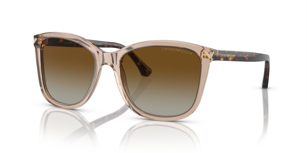 Lentes De Sol Emporio Armani EA4060 Cafe Transparente