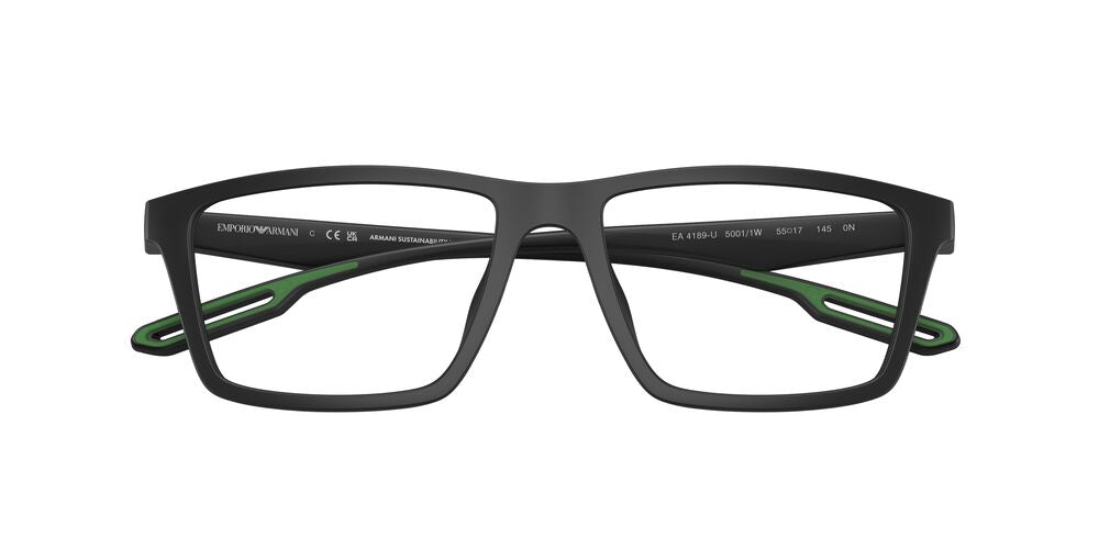 Lentes De Sol Emporio Armani EA4189U Negro Mate