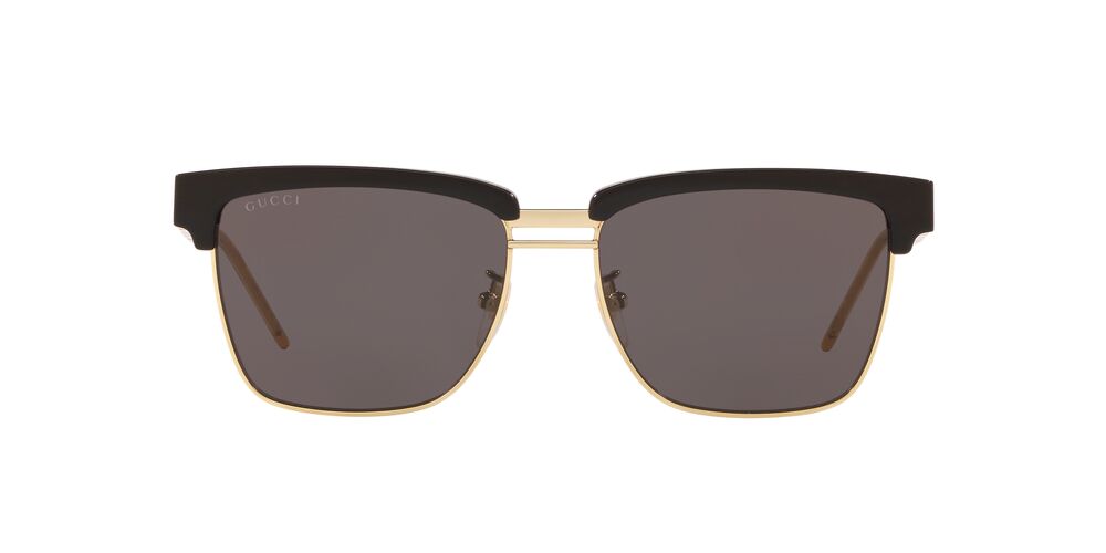 Lentes De Sol Gucci GG0603S Negro/Dorado