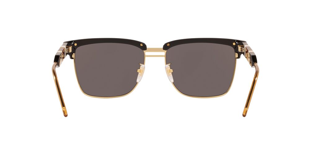 Lentes De Sol Gucci GG0603S Negro/Dorado