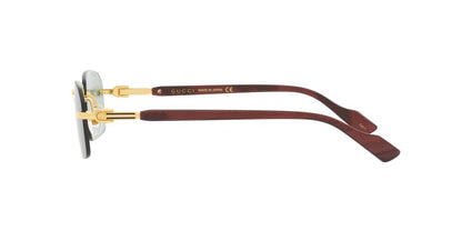 Lentes De Sol Gucci GG1221S Dorado/Vino