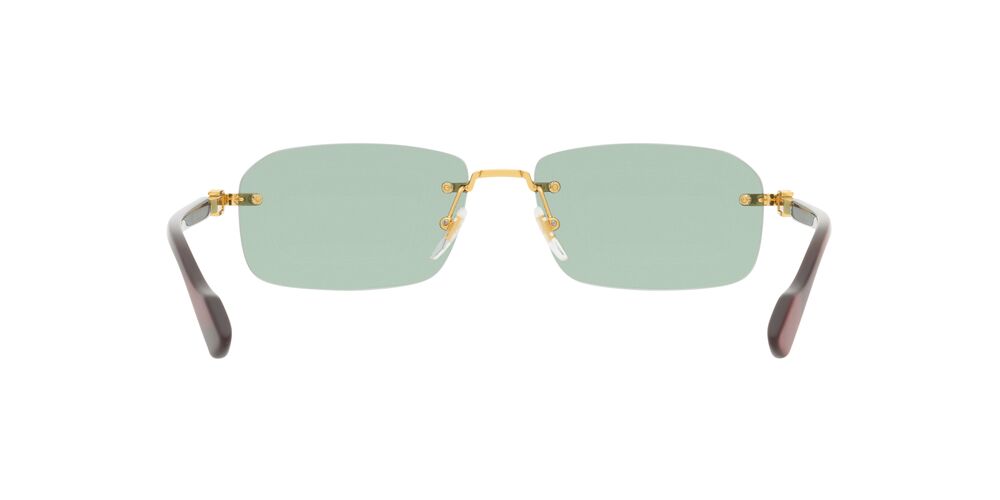 Lentes De Sol Gucci GG1221S Dorado/Vino