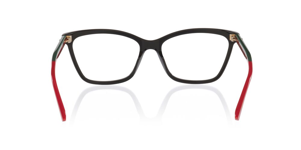 Lentes Oftálmicos Gucci GG1989O Negro/Rojo