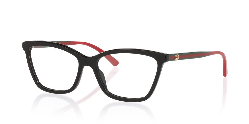 Lentes Oftálmicos Gucci GG1989O Negro/Rojo