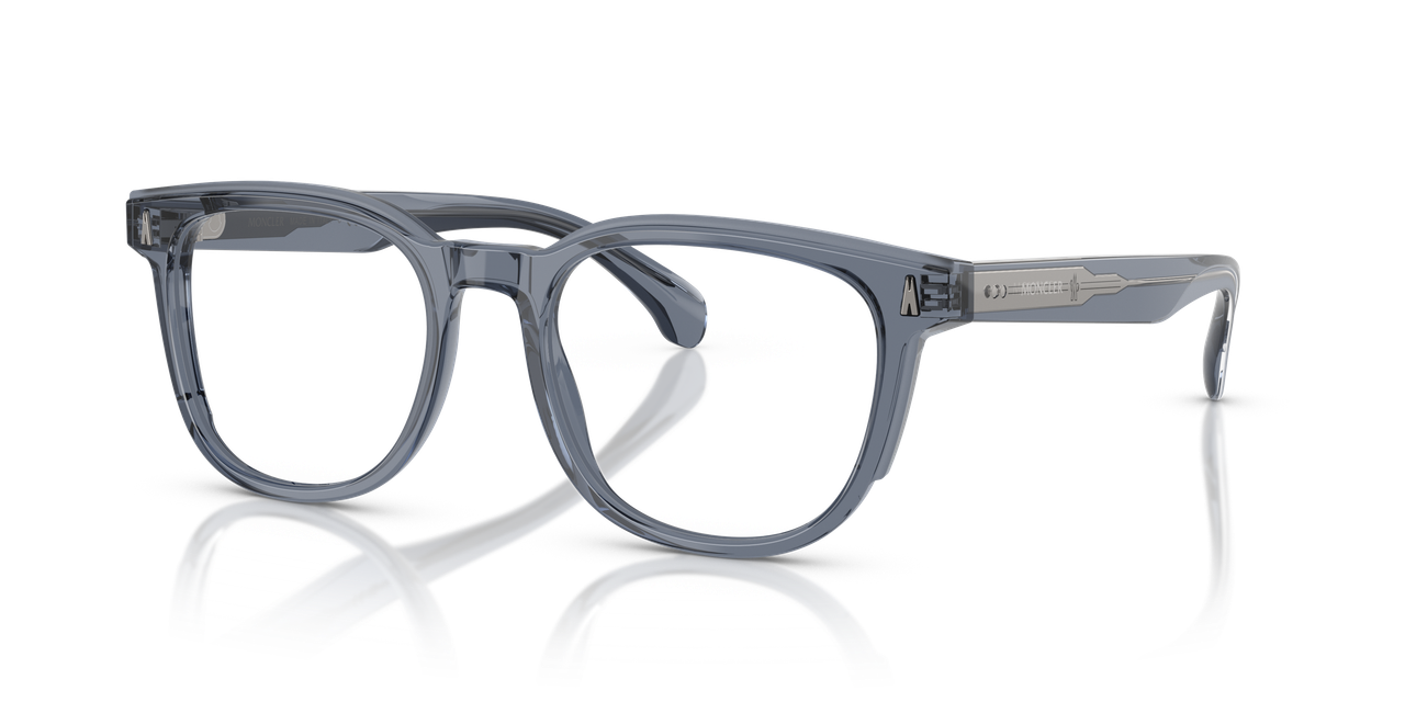 Lentes Oftálmicos Moncler ME2002 Azul Transparente