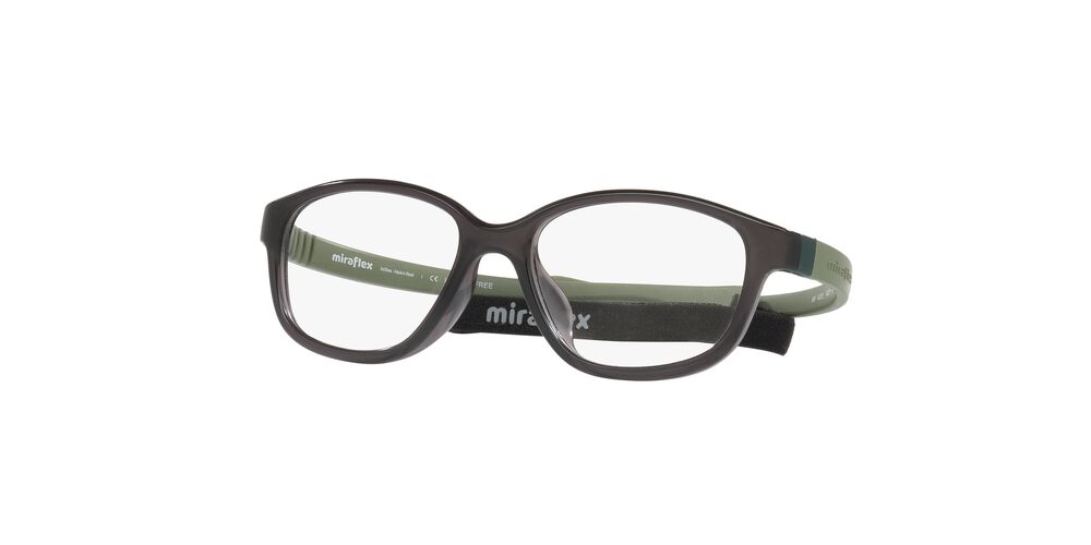 Lentes Oftálmicos Miraflex Jr MF4032 Gris Transparente