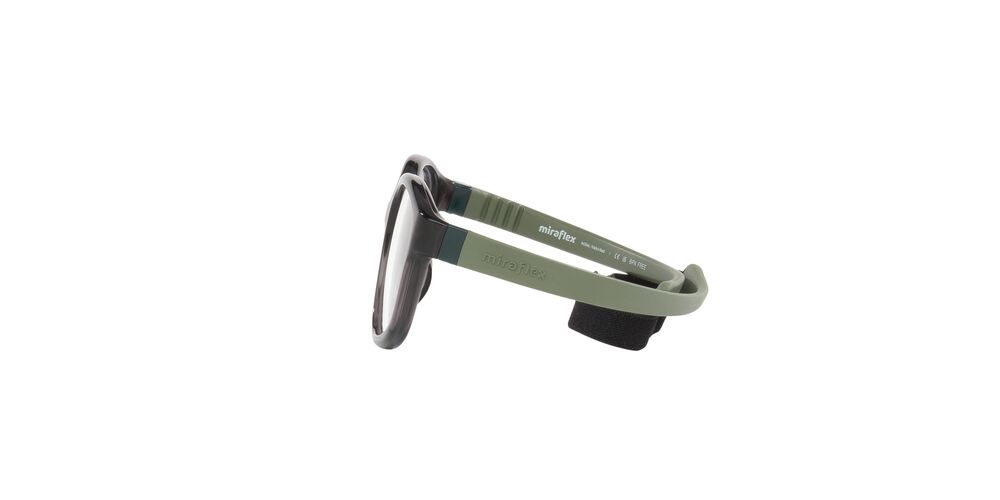 Lentes Oftálmicos Miraflex Jr MF4032 Gris Transparente