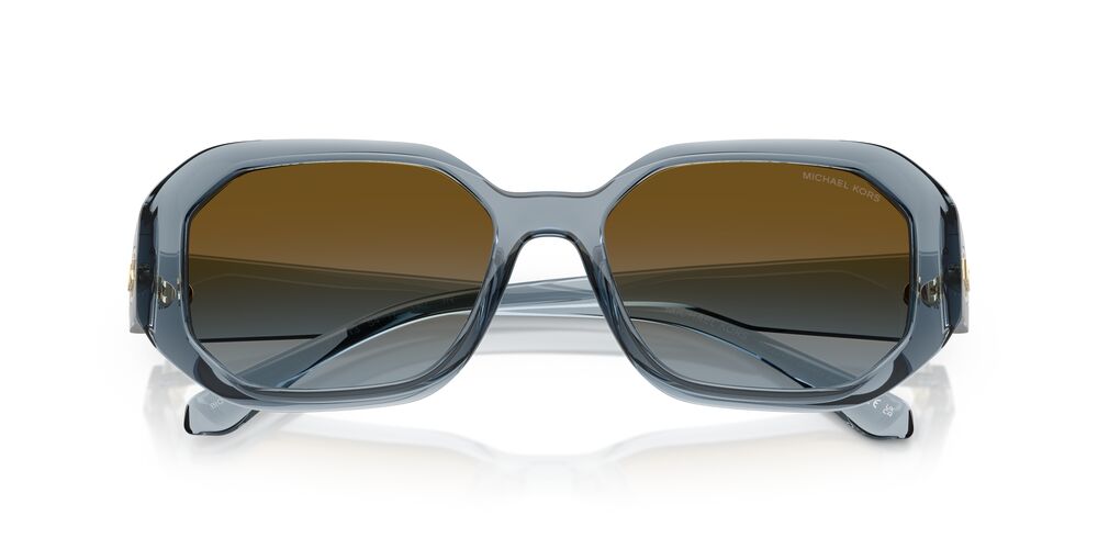 Lentes De Sol Michael Kors MK2240U Azul Transparente
