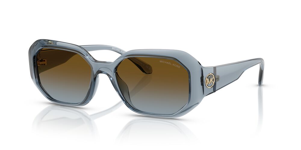 Lentes De Sol Michael Kors MK2240U Azul Transparente