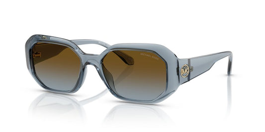 Lentes De Sol Michael Kors MK2240U Azul Transparente