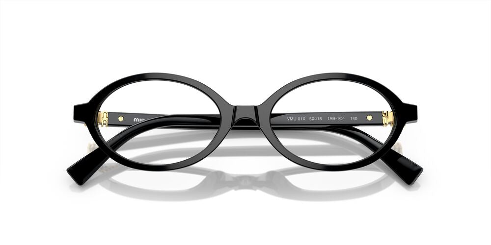 Lentes Oftálmicos Miu Miu VMU01X Negro