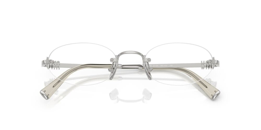 Lentes Oftálmicos Miu Miu VMU53W Plateado