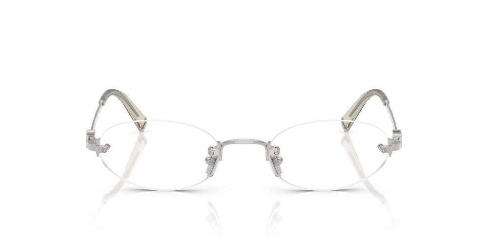 Lentes Oftálmicos Miu Miu VMU53W Plateado