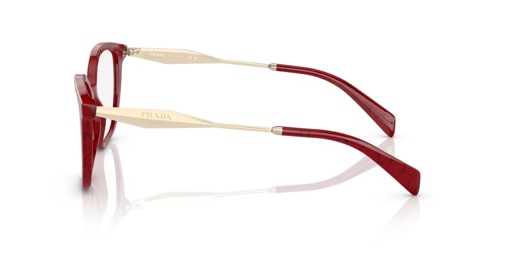 Lentes Oftálmicos Prada VPR02Z Vino/Dorado