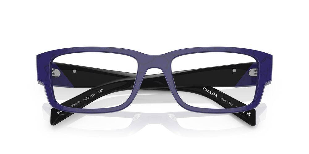 Lentes Oftálmicos Prada VPR07Z Azul/Negro