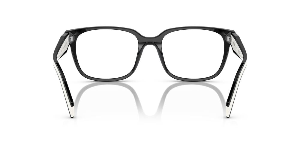 Lentes Oftálmicos Prada VPR17Z Negro/Blanco