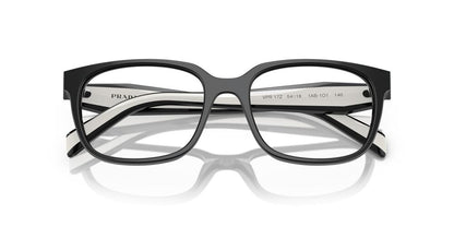 Lentes Oftálmicos Prada VPR17Z Negro/Blanco