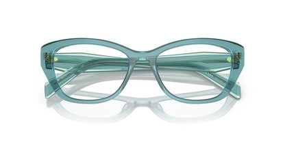Lentes Oftálmicos Prada VPR19W Azul Transparente
