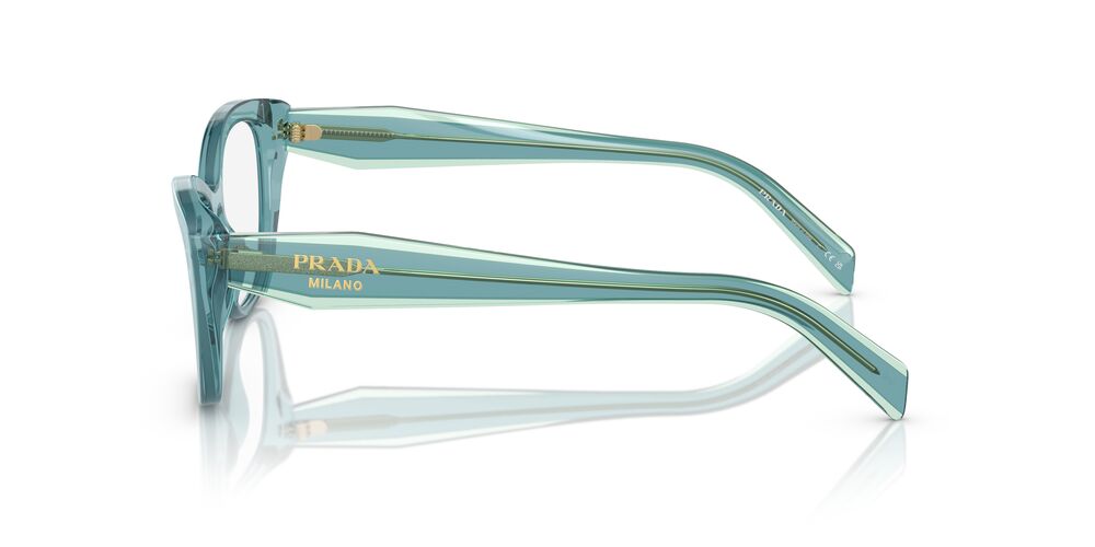 Lentes Oftálmicos Prada VPR19W Azul Transparente