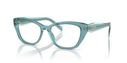 Lentes Oftálmicos Prada VPR19W Azul Transparente