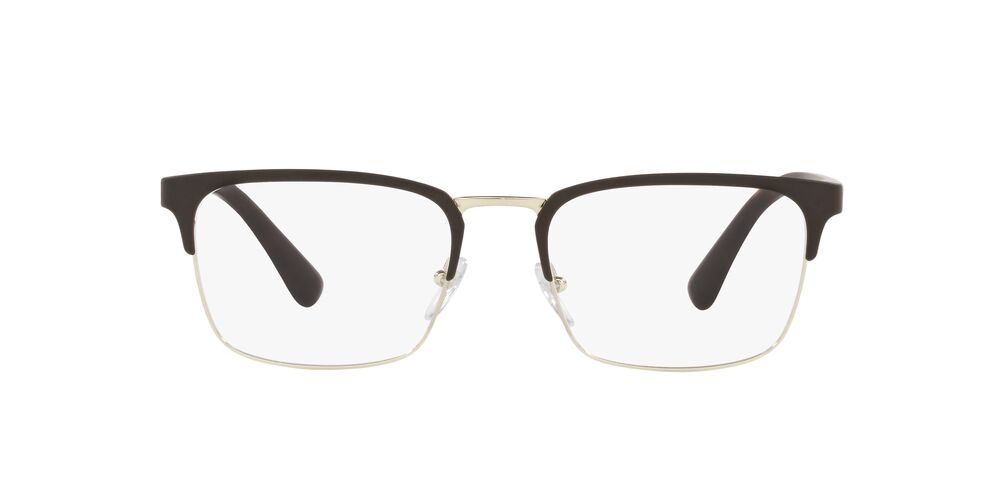 Lentes Oftálmicos Prada VPR54T Cafe/Dorado