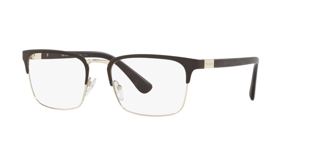 Lentes Oftálmicos Prada VPR54T Cafe/Dorado