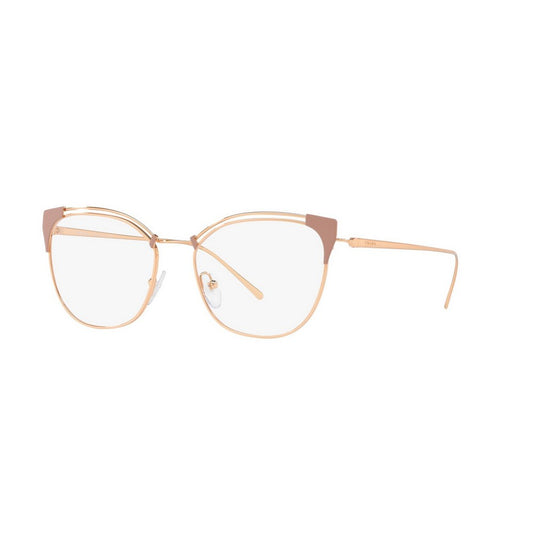 Lentes Oftálmicos Prada VPR62U Beige/Oro Rosa
