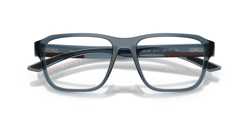 Lentes Oftálmicos Prada Linea Rossa VPR05R Azul Transparente