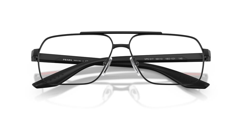 Lentes Oftálmicos Prada Linea Rossa VPS51T Negro Mate