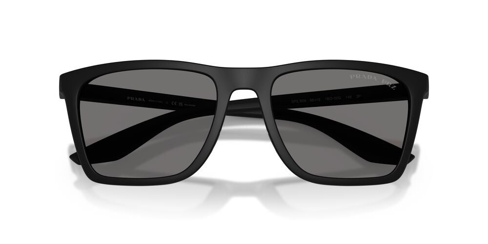 Lentes De Sol Prada Linea Rossa SPSB08 Negro Mate