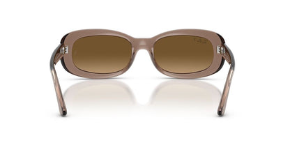 Lentes De Sol Ray-Ban RB2221 Beige Transparente