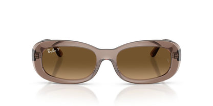 Lentes De Sol Ray-Ban RB2221 Beige Transparente