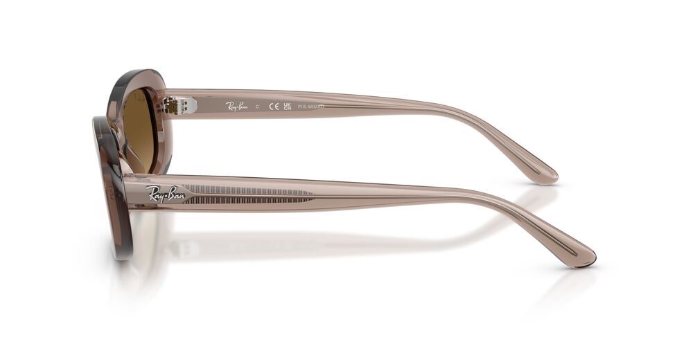 Lentes De Sol Ray-Ban RB2221 Beige Transparente