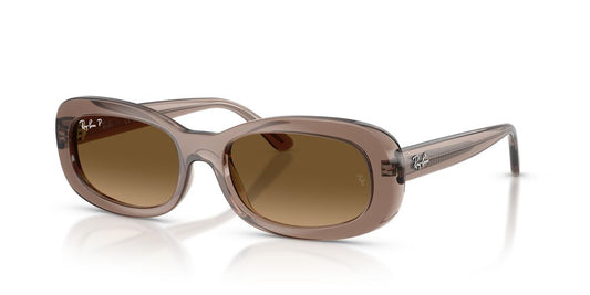 Lentes De Sol Ray-Ban RB2221 Beige Transparente
