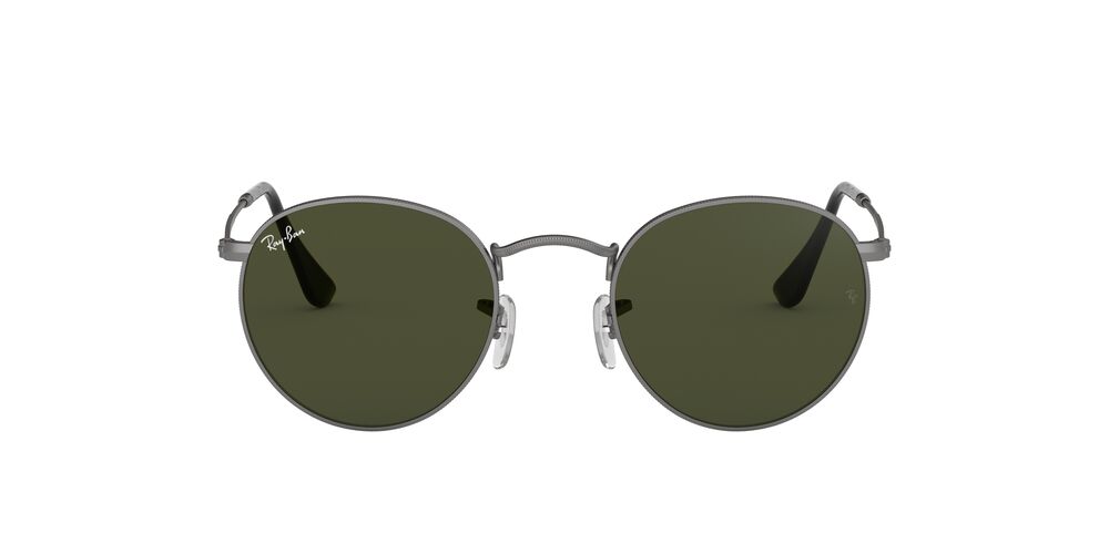 Lentes De Sol Ray-Ban RB3447 Plateado Oscuro