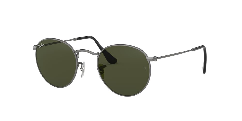 Lentes De Sol Ray-Ban RB3447 Plateado Oscuro