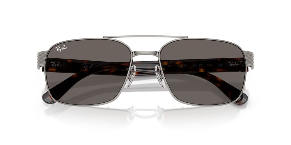 Lentes De Sol Ray-Ban RB3751 Plateado